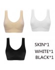 Jerrinut Dropshipping VIP 3 sztuk/partia biustonosze plus size dla kobiet biustonosz bezszwowy bawełna sport uśpienia aktywne Br