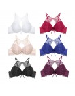 Seksowny biustonosz Push-Up bielizna Femme przezroczysty bez szwu bezprzewodowy biustonosz Intimates koronkowy biustonosz biusto