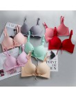 Biustonosz bezszwowy Sexy biustonosze dla kobiet moda bielizna Push-Up biustonosz bez fiszbin bawełna biustonosz bielizna damska