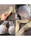 Seksowny biustonosz Push-Up bielizna Femme przezroczysty bez szwu bezprzewodowy biustonosz Intimates koronkowy biustonosz biusto