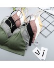 CHRLEISURE elastyczny biustonosz Bralette Push Up biustonosz letni anty-lekki koreański styl dziki biustonosz zakrętka tubki sek
