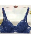 Damskie koronkowe fiszbiny Push Up biustonosz seksowna bielizna biustonosze dla kobiet Bralette bielizna Intimates