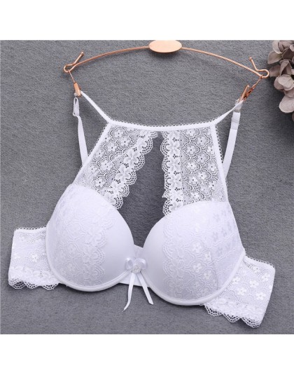 Seksowny biustonosz Push-Up bielizna Femme przezroczysty bez szwu bezprzewodowy biustonosz Intimates koronkowy biustonosz biusto