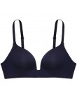 6 kolorów bez szwu seksowny biustonosz dla kobiet Bralette bez fiszbin biustonosz Push Up biustonosz bielizna damska bielizna fi