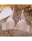 Seksowny biustonosz Push-Up bielizna Femme przezroczysty bez szwu bezprzewodowy biustonosz Intimates koronkowy biustonosz biusto