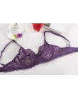 Damskie koronkowe fiszbiny Push Up biustonosz seksowna bielizna biustonosze dla kobiet Bralette bielizna Intimates
