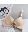 Biustonosz bezszwowy Sexy biustonosze dla kobiet moda bielizna Push-Up biustonosz bez fiszbin bawełna biustonosz bielizna damska