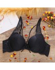 Seksowny biustonosz Push-Up bielizna Femme przezroczysty bez szwu bezprzewodowy biustonosz Intimates koronkowy biustonosz biusto