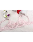 Damskie koronkowe fiszbiny Push Up biustonosz seksowna bielizna biustonosze dla kobiet Bralette bielizna Intimates