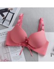 Biustonosz bezszwowy Sexy biustonosze dla kobiet moda bielizna Push-Up biustonosz bez fiszbin bawełna biustonosz bielizna damska
