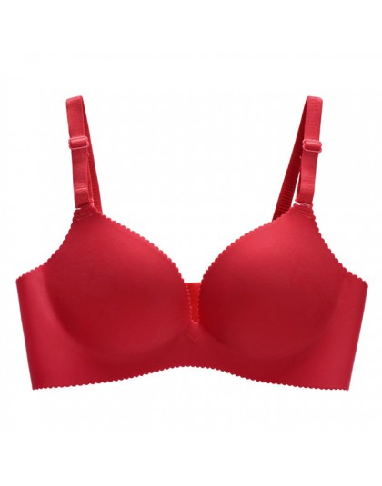 Biustonosz bezszwowy Sexy biustonosze dla kobiet moda bielizna Push-Up biustonosz bez fiszbin bawełna biustonosz bielizna damska