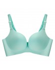 Biustonosz bezszwowy Sexy biustonosze dla kobiet moda bielizna Push-Up biustonosz bez fiszbin bawełna biustonosz bielizna damska