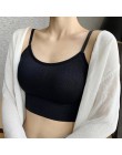 Głębokie V kobiety Sexy Bralette bawełna aktywny biustonosz jednolita, krótka koszulka Push Up usztywniany biustonosz wygodna bi