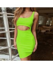 Nadafair Mini Bodycon letnia sukienka kobiety klub drążą Ruched Backless pomarańczowy biały czarny Party bandaż kobiety Sexy suk