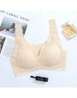 Sexy koronkowe biustonosze dla kobiet bielizna bielizna Bralette bez szwu biustonosz push-up BH Soutien wąwóz Femme kamizelka sp