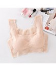Sexy koronkowe biustonosze dla kobiet bielizna bielizna Bralette bez szwu biustonosz push-up BH Soutien wąwóz Femme kamizelka sp