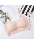 Sexy koronkowe biustonosze dla kobiet bielizna bielizna Bralette bez szwu biustonosz push-up BH Soutien wąwóz Femme kamizelka sp