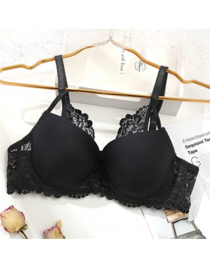 Koronkowe przednie piękno biustonosz Push Up bielizna damska seksowna bielizna damska biustonosz Bralette dla kobiet koronkowe k