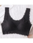 Sexy koronkowe biustonosze dla kobiet bielizna bielizna Bralette bez szwu biustonosz push-up BH Soutien wąwóz Femme kamizelka sp