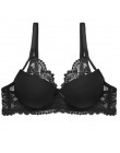 Koronkowe przednie piękno biustonosz Push Up bielizna damska seksowna bielizna damska biustonosz Bralette dla kobiet koronkowe k