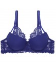Koronkowe przednie piękno biustonosz Push Up bielizna damska seksowna bielizna damska biustonosz Bralette dla kobiet koronkowe k