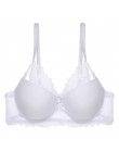 Koronkowe przednie piękno biustonosz Push Up bielizna damska seksowna bielizna damska biustonosz Bralette dla kobiet koronkowe k