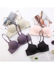 Moda biustonosze dla kobiet bielizna push-up biustonosz bezszwowy biustonosz bez fiszbin Sexy Plunge bielizna biustonosz Intimat