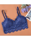 2019 New Arrival kobiety Push Up bezprzewodowy koronkowy top biustonosz kobiety Plus rozmiar Bralette bielizna pełna filiżanka b