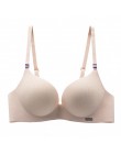 Moda biustonosze dla kobiet bielizna push-up biustonosz bezszwowy biustonosz bez fiszbin Sexy Plunge bielizna biustonosz Intimat