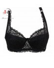 Kobiety seksowny biustonosz Push-Up fiszbiny pełna koronkowa bielizna biustonosz biustonosze Bralette bielizna Intimates 32/34/3