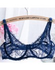 Kobiety seksowny biustonosz Push-Up fiszbiny pełna koronkowa bielizna biustonosz biustonosze Bralette bielizna Intimates 32/34/3