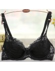 Kobiety seksowny biustonosz Push-Up fiszbiny pełna koronkowa bielizna biustonosz biustonosze Bralette bielizna Intimates 32/34/3
