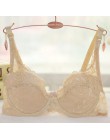 Kobiety seksowny biustonosz Push-Up fiszbiny pełna koronkowa bielizna biustonosz biustonosze Bralette bielizna Intimates 32/34/3