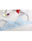 Kobiety seksowny biustonosz Push-Up fiszbiny pełna koronkowa bielizna biustonosz biustonosze Bralette bielizna Intimates 32/34/3