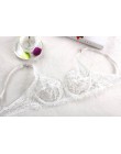 Kobiety seksowny biustonosz Push-Up fiszbiny pełna koronkowa bielizna biustonosz biustonosze Bralette bielizna Intimates 32/34/3
