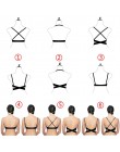 Ab miseczka Push Up biustonosz kobiety Sexy bez szwu bielizna biustonosz głębokie U niewidoczne biustonosze kobiece Bralette mas