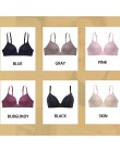Sexy głębokie V kubek biustonosze dla kobiet Push Up bielizna bez szwu biustonosz bezprzewodowy Bralette Backless mały Intimates