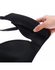 Sexy głębokie V kubek biustonosze dla kobiet Push Up bielizna bez szwu biustonosz bezprzewodowy Bralette Backless mały Intimates