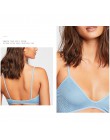 Nowe biustonosze dla kobiet bawełniane Bralette wygodne Wirefree damskie biustonosze cienkie Unpadded oddychające kobiece seksow