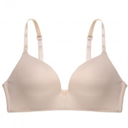 Sexy głębokie V kubek biustonosze dla kobiet Push Up bielizna bez szwu biustonosz bezprzewodowy Bralette Backless mały Intimates