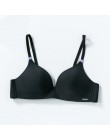 Sexy głębokie U biustonosze dla kobiet bielizna Push-Up biustonosz bezszwowy biustonosz bez fiszbin Plunge Bow biustonosz bieliz