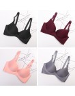 4 sztuk/partia Sexy głębokie U biustonosze dla kobiet bielizna push-up biustonosz bezszwowy Bralette Backless Intimates panie ko