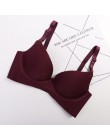 4 sztuk/partia Sexy głębokie U biustonosze dla kobiet bielizna push-up biustonosz bezszwowy Bralette Backless Intimates panie ko