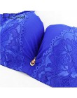 FallSweet Sexy kobiety biustonosz, plus rozmiar D E puchar biustonosz push up biustonosz, regulacja boczna bielizna 85 90 95 100