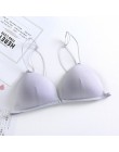 GUMPRUN seksowna bielizna bez szwu biustonosz zapinany z przodu dla kobiet bezprzewodowy biustonosz Push Up Backless wygodna bie