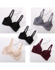 4 sztuk/partia Sexy głębokie U biustonosze dla kobiet bielizna push-up biustonosz bezszwowy Bralette Backless Intimates panie ko