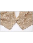Khaki bhs 3 Plus rozmiar bez fiszbin biustonosze dla kobiet B C D kubek duży rozmiar 36 38 40 42 44 Plus rozmiar brasieres miękk