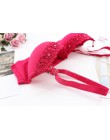 Beauwear dziewczyny bielizna Push Up kobiet biustonosz z małymi miseczkami fiszbiny kwiatowy biustonosze 34B 34C 36B 36C 38B 38C
