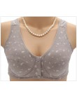 Khaki bhs 3 Plus rozmiar bez fiszbin biustonosze dla kobiet B C D kubek duży rozmiar 36 38 40 42 44 Plus rozmiar brasieres miękk