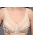 Khaki bhs 3 Plus rozmiar bez fiszbin biustonosze dla kobiet B C D kubek duży rozmiar 36 38 40 42 44 Plus rozmiar brasieres miękk